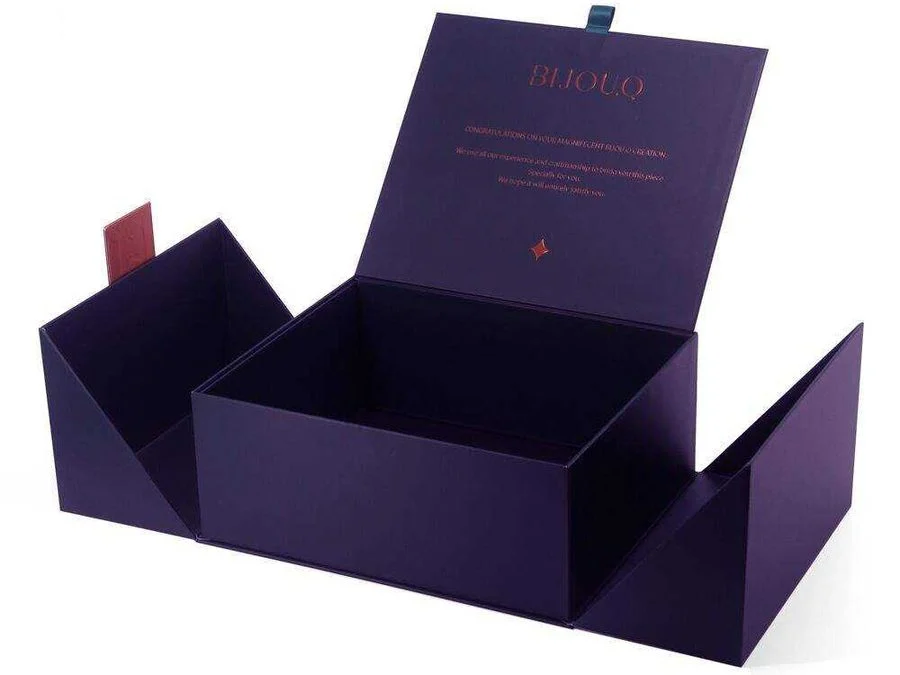 Custom rigid gift boxes for premium product packaging