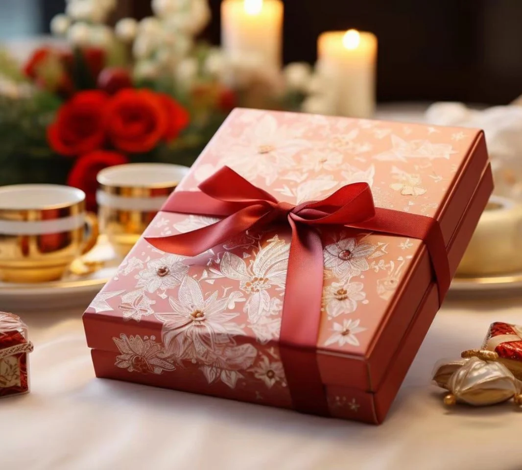 Premium rigid gift box sample